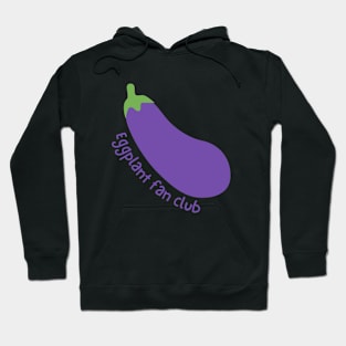 Eggplant Fan Club Hoodie